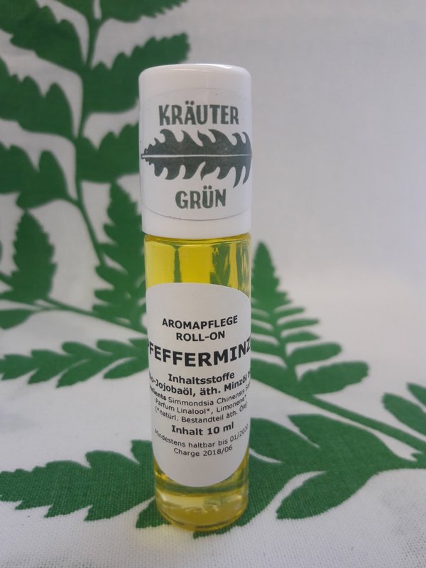 Aroma Pflege Roll-On Pfefferminze 10ml